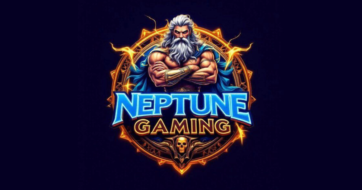 Hero banner showing NeptuneGaming Casino, ocean background, and “Rule the Waves of Fortune” tagline